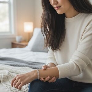 Diamond Tennis Bracelet ASI White Gold Round Links Real Diamonds 3.5 tcw H-I